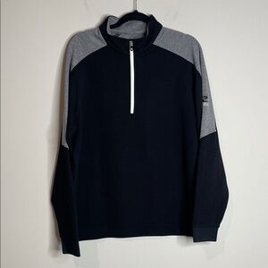 FootJoy | Men’s Black & Gray Quarter-Zip Jacket Size Large